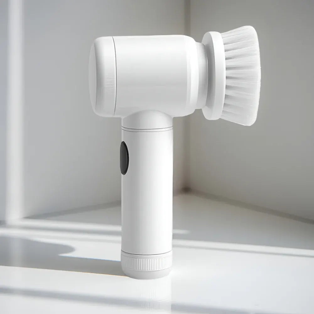 Rotary Electric Cleaning Brush for Household Scrubbing Tasks