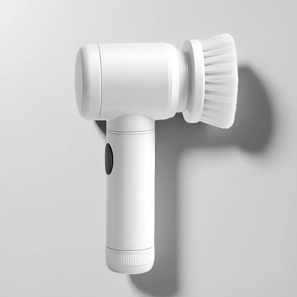 Rotary Electric Cleaning Brush for Household Scrubbing Tasks