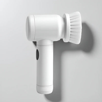 Rotary Electric Cleaning Brush for Household Scrubbing Tasks
