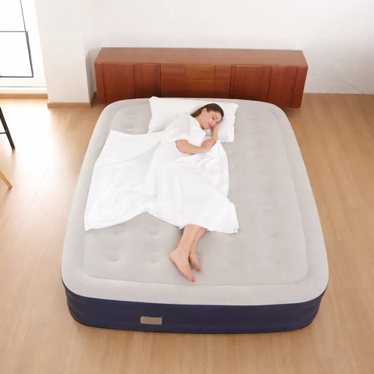 Self-Inflating Double-Thick Camping Air Mattress Bed