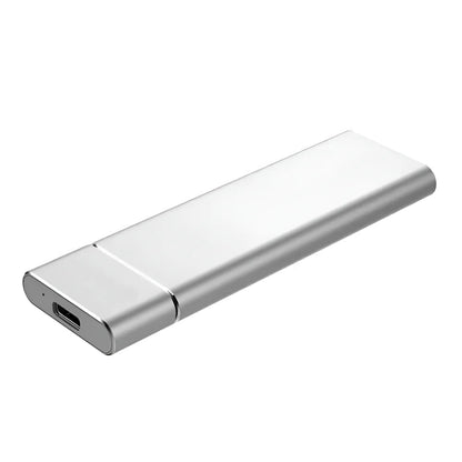 Slim Aluminum Portable USB External Hard Drive Storage