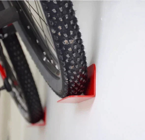Space-Saving Steel Bike Wall Mount Hook Holder