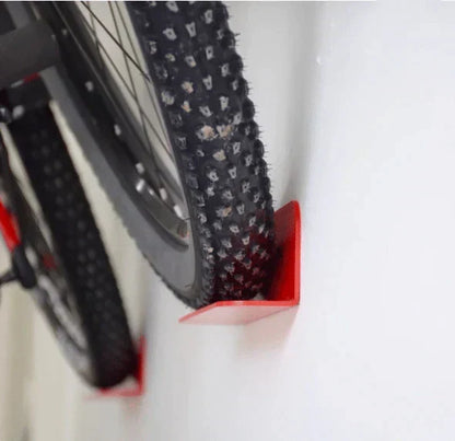 Space-Saving Steel Bike Wall Mount Hook Holder