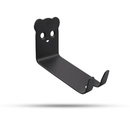 Space-Saving Steel Bike Wall Mount Hook Holder