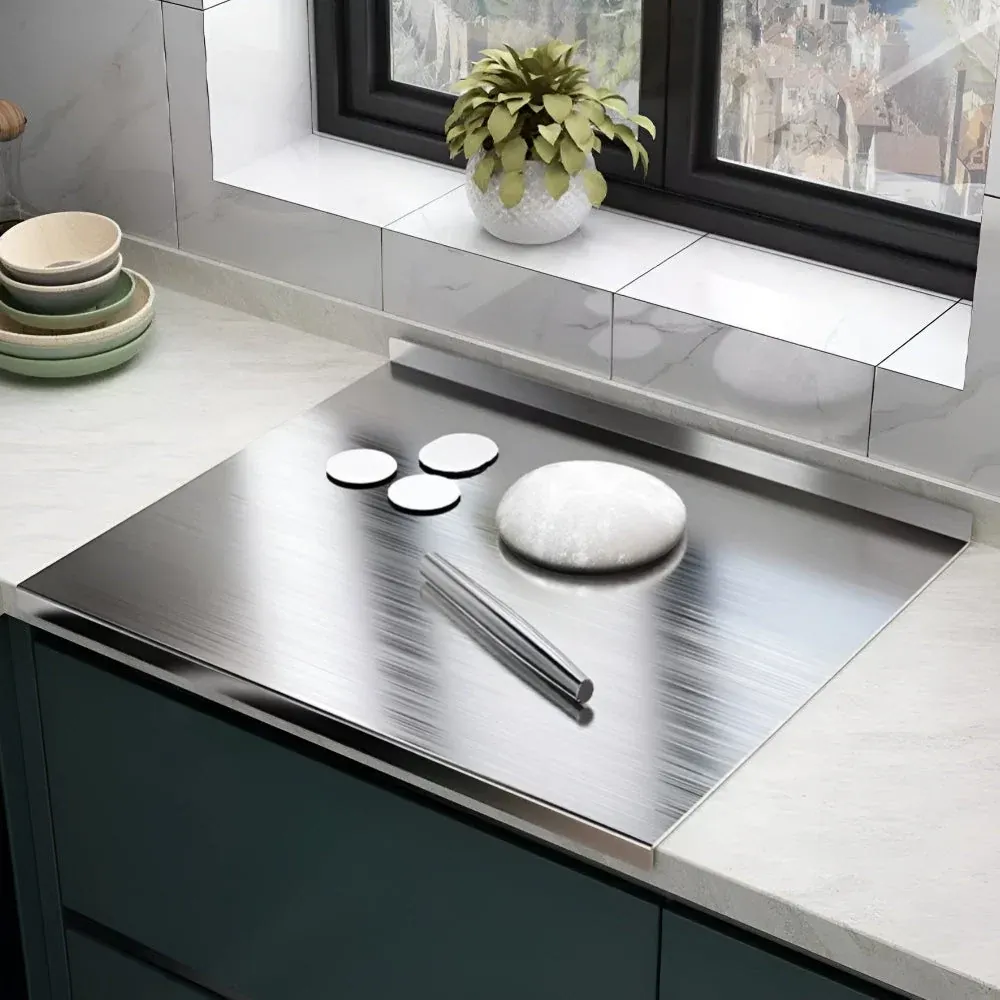 Stainless Steel Chopping Board for Kitchen