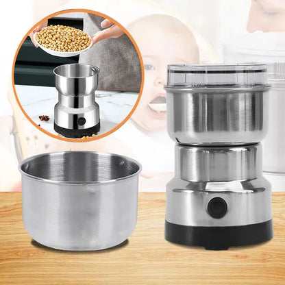 Stainless Steel Electric Coffee & Spice Grinder