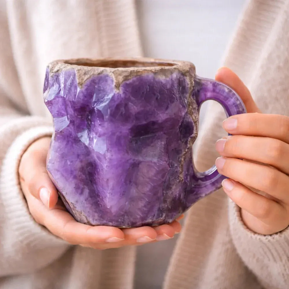 Stone-Textured Coffee Mug Decorative Drinkware