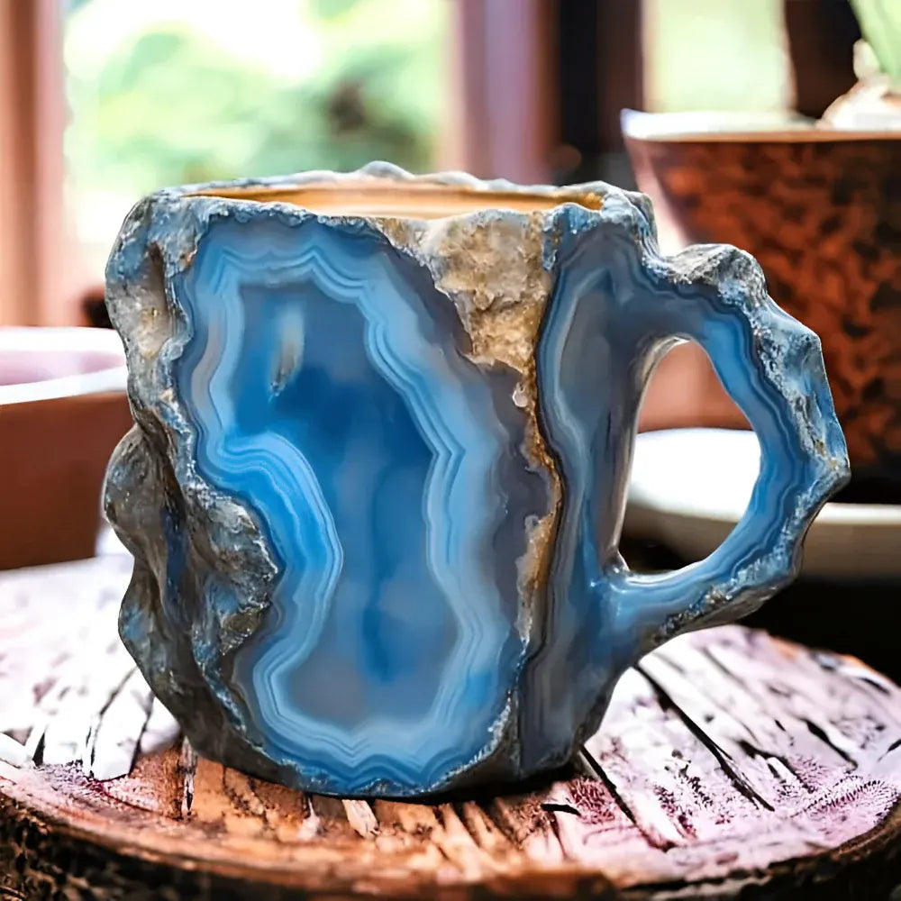 Stone-Textured Coffee Mug Decorative Drinkware