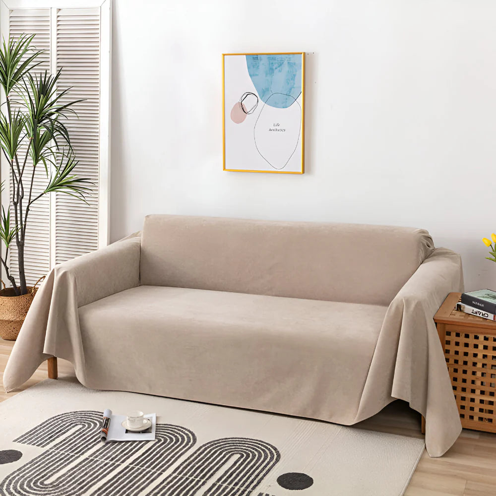 Textured Couch Throw Blanket Sofa Slipcover Furniture Protector