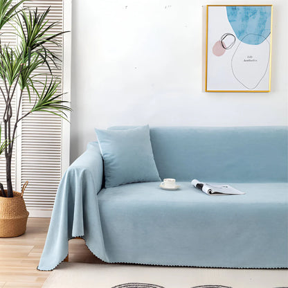 Textured Couch Throw Blanket Sofa Slipcover Furniture Protector