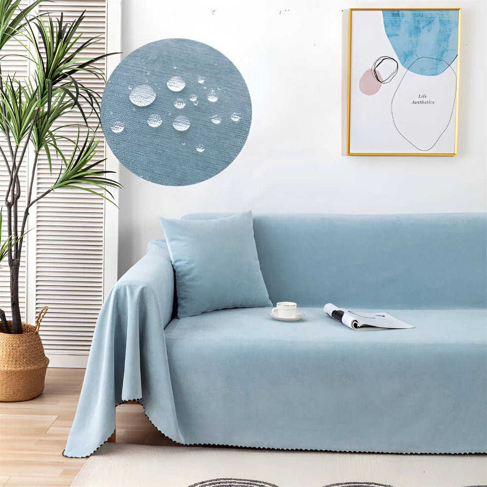 Textured Couch Throw Blanket Sofa Slipcover Furniture Protector