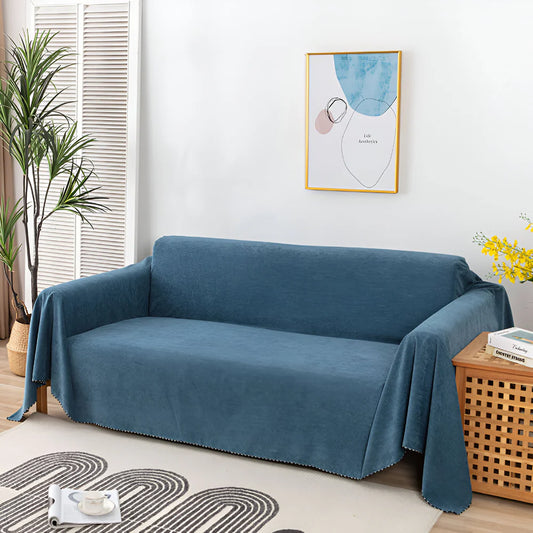 Textured Couch Throw Blanket Sofa Slipcover Furniture Protector