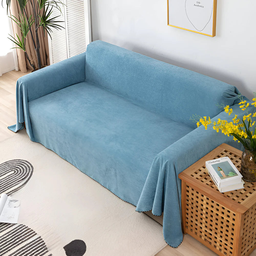 Textured Couch Throw Blanket Sofa Slipcover Furniture Protector