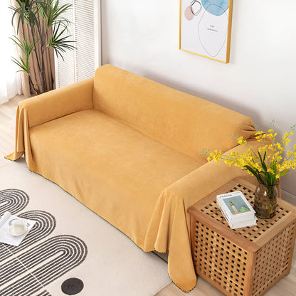 Textured Couch Throw Blanket Sofa Slipcover Furniture Protector