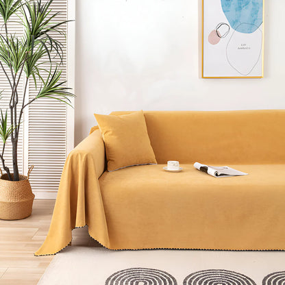 Textured Couch Throw Blanket Sofa Slipcover Furniture Protector