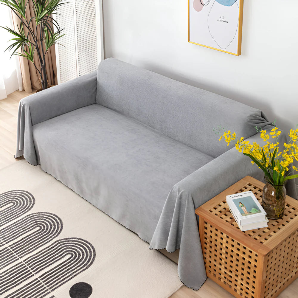 Textured Couch Throw Blanket Sofa Slipcover Furniture Protector