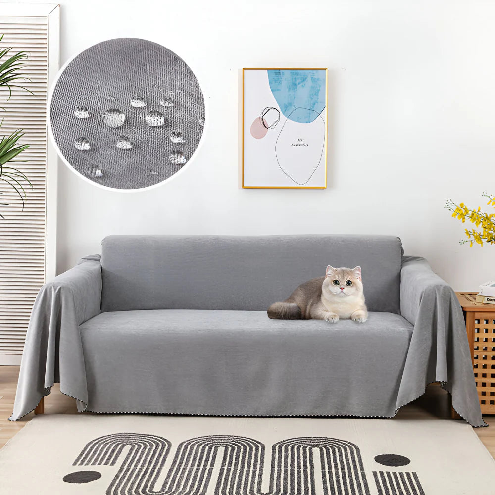 Textured Couch Throw Blanket Sofa Slipcover Furniture Protector