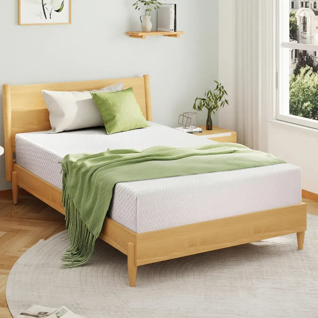 Twin Size Cooling Memory Foam Mattress for Supportive Restful Sleep