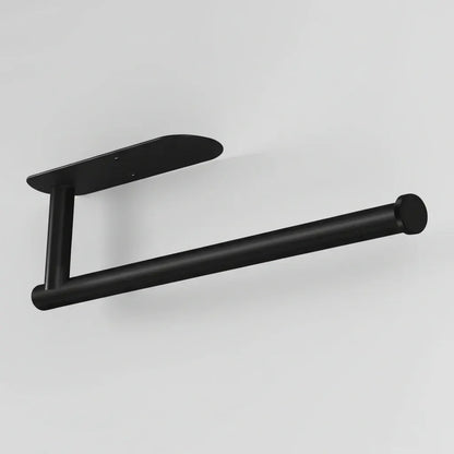 Under Cabinet Paper Towel Holder in Black Stainless Steel