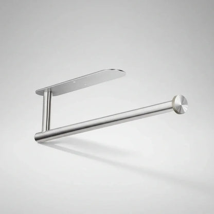 Under Cabinet Paper Towel Holder in Black Stainless Steel