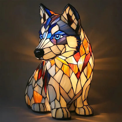 USB Dog Breed LED Night Light - 6 Inch Warm Accent Lamp