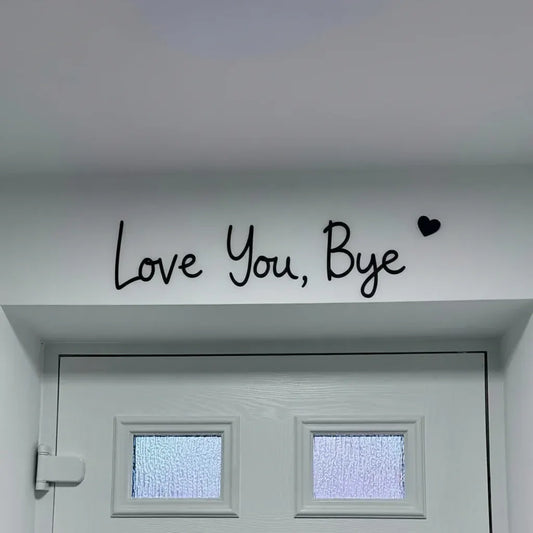 Vintage Heart Plastic Door Frame Wall Decoration Art
