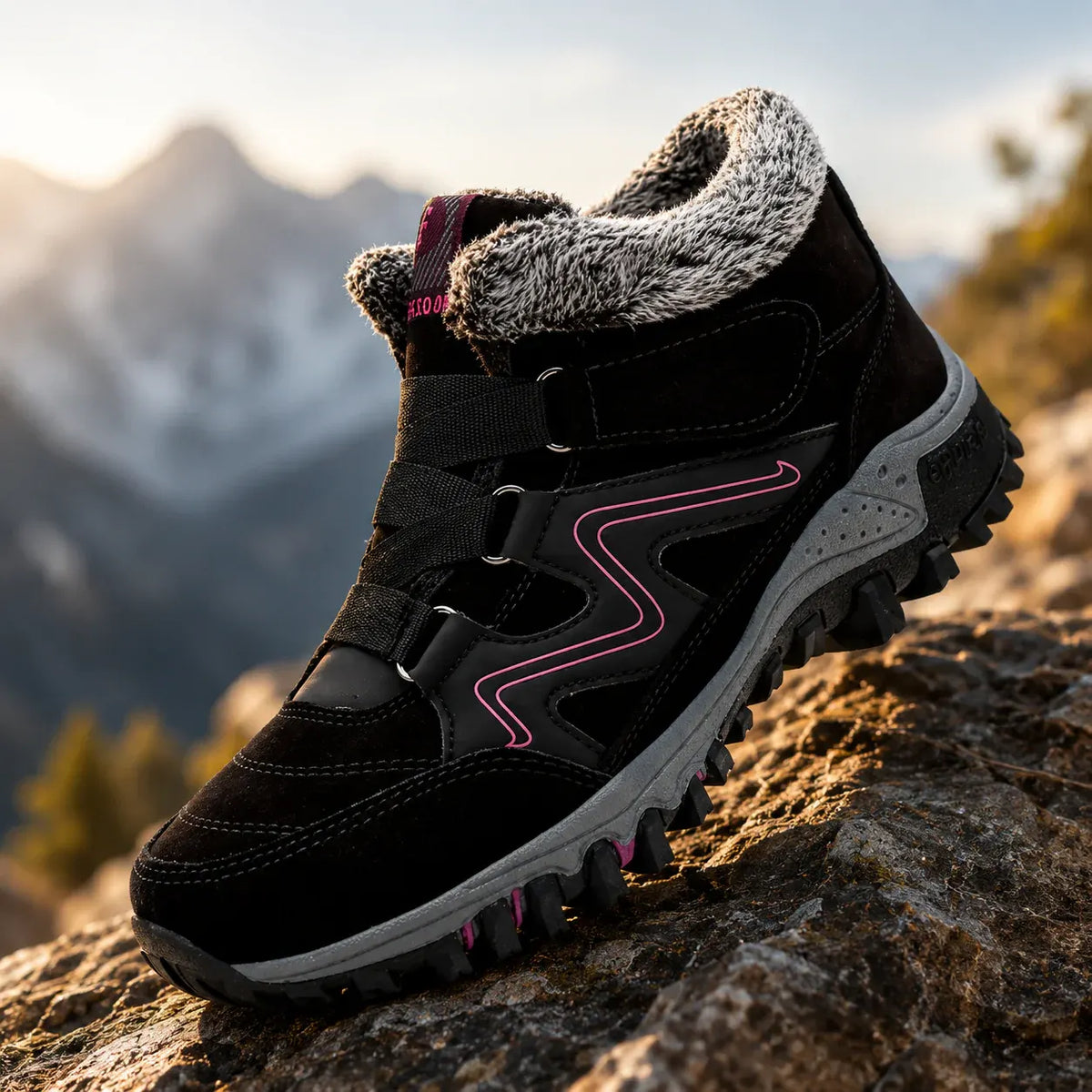 Waterproof Insulated Women's Winter Boots with Non-Slip Sole