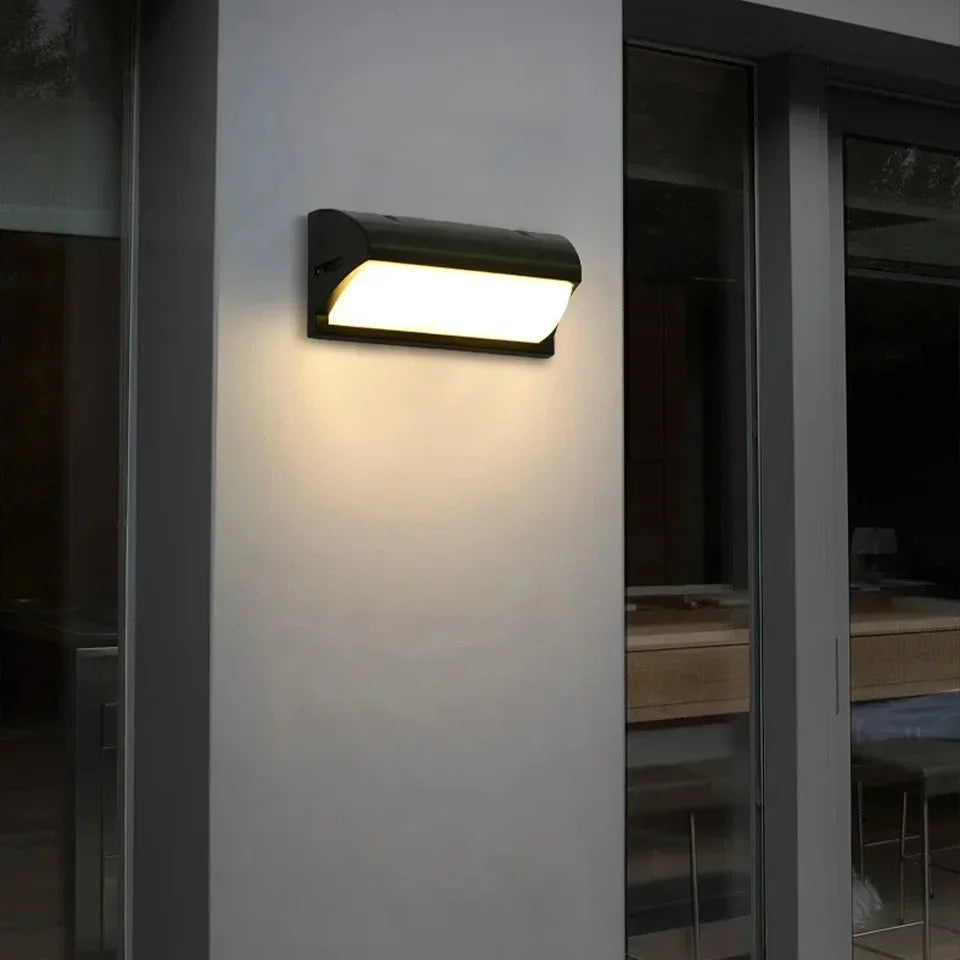 Waterproof Outdoor LED Wall Lamp with Motion Sensor for Garden