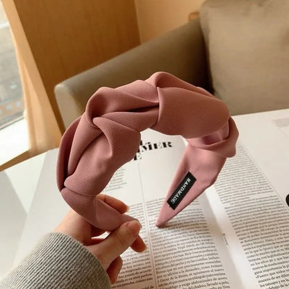 Wide Headband for Women – Soft, Stylish, 10 Colors