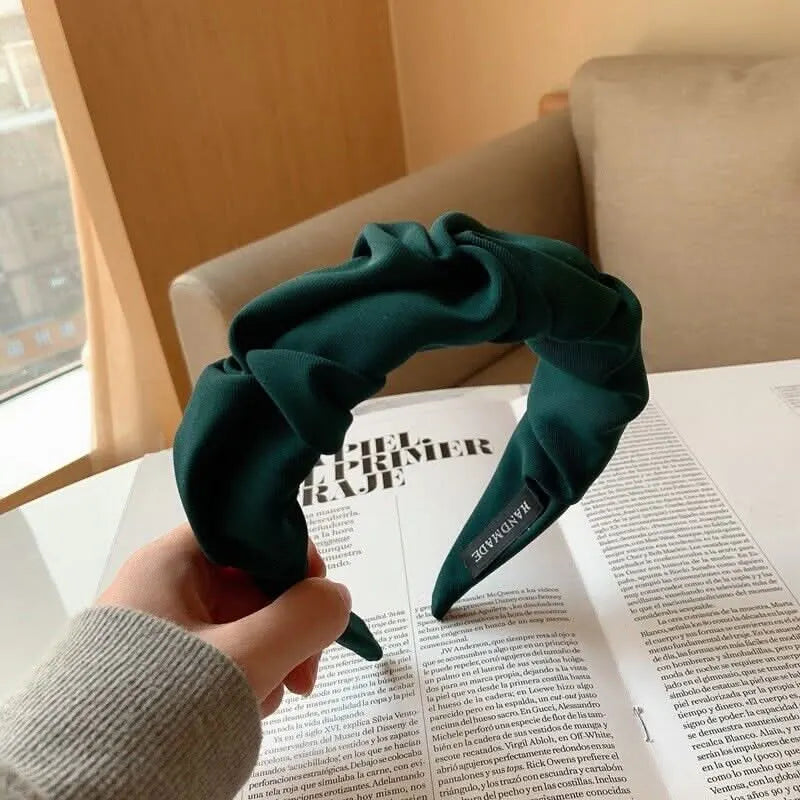 Wide Headband for Women – Soft, Stylish, 10 Colors