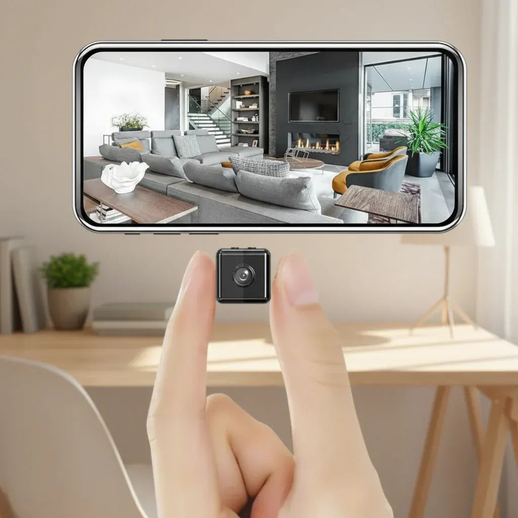 Wireless HD Security Camera with Motion Detection, Indoor/Outdoor Use