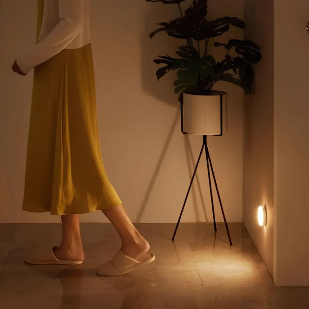 Wireless LED Motion Sensor Night Light for Hallways, Stairs & Bedrooms