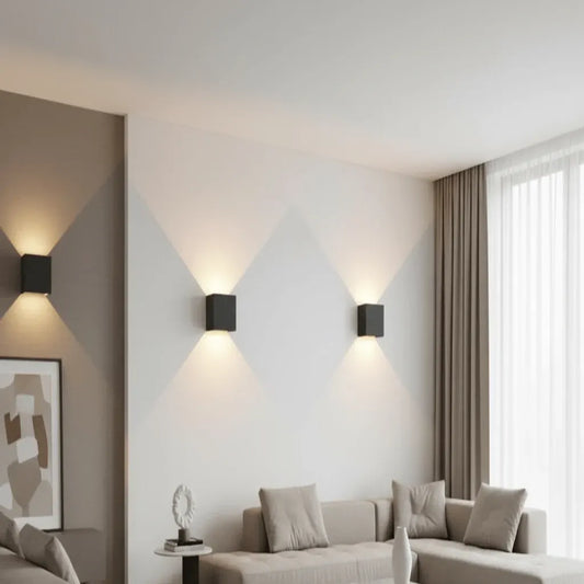 Wireless LED Wall Light with Adjustable Beam Angle
