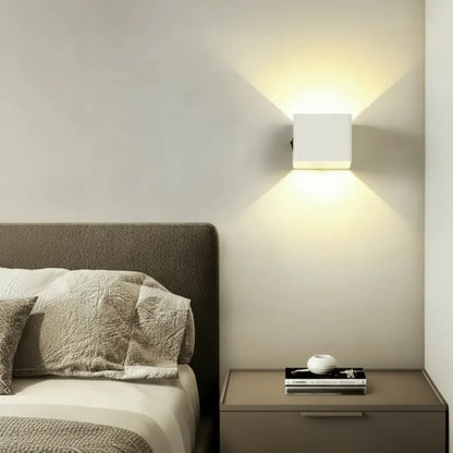 Wireless LED Wall Light with Adjustable Beam Angle